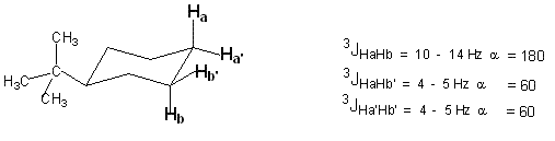 Stereochemistry of cyclohexane derivatives